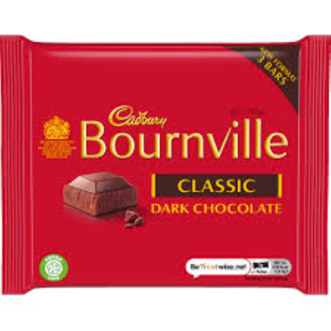 CADBURY BOURNVILLE CLASSIC D/CHOC 3PACK 112.5G